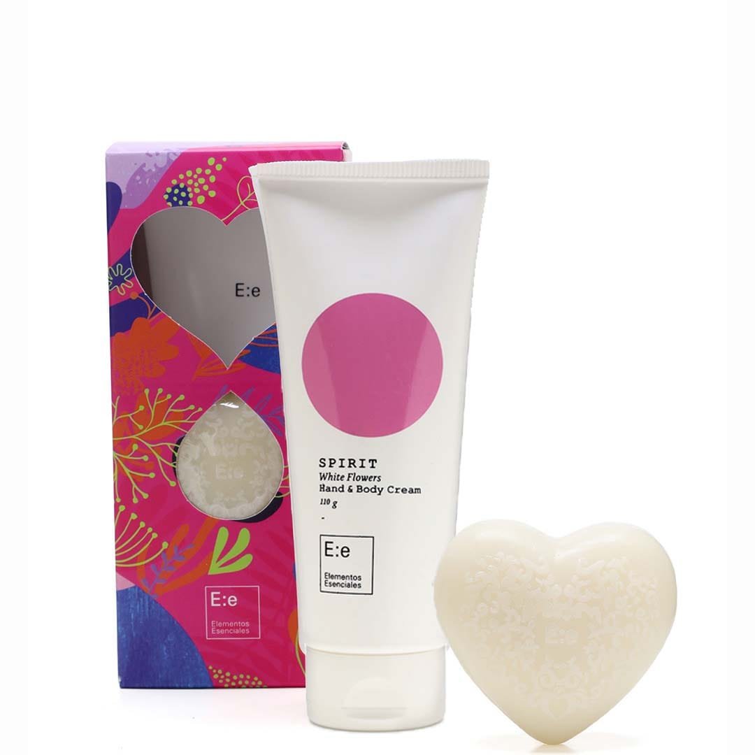 Set Crema Spirit y Jabon Corazon