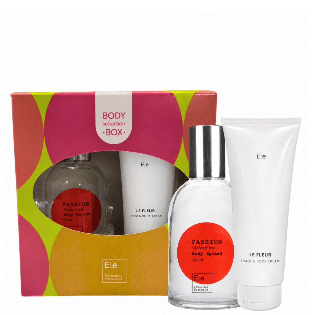 set passion body splash + crema le fleur set passion body splash + crema le fleur